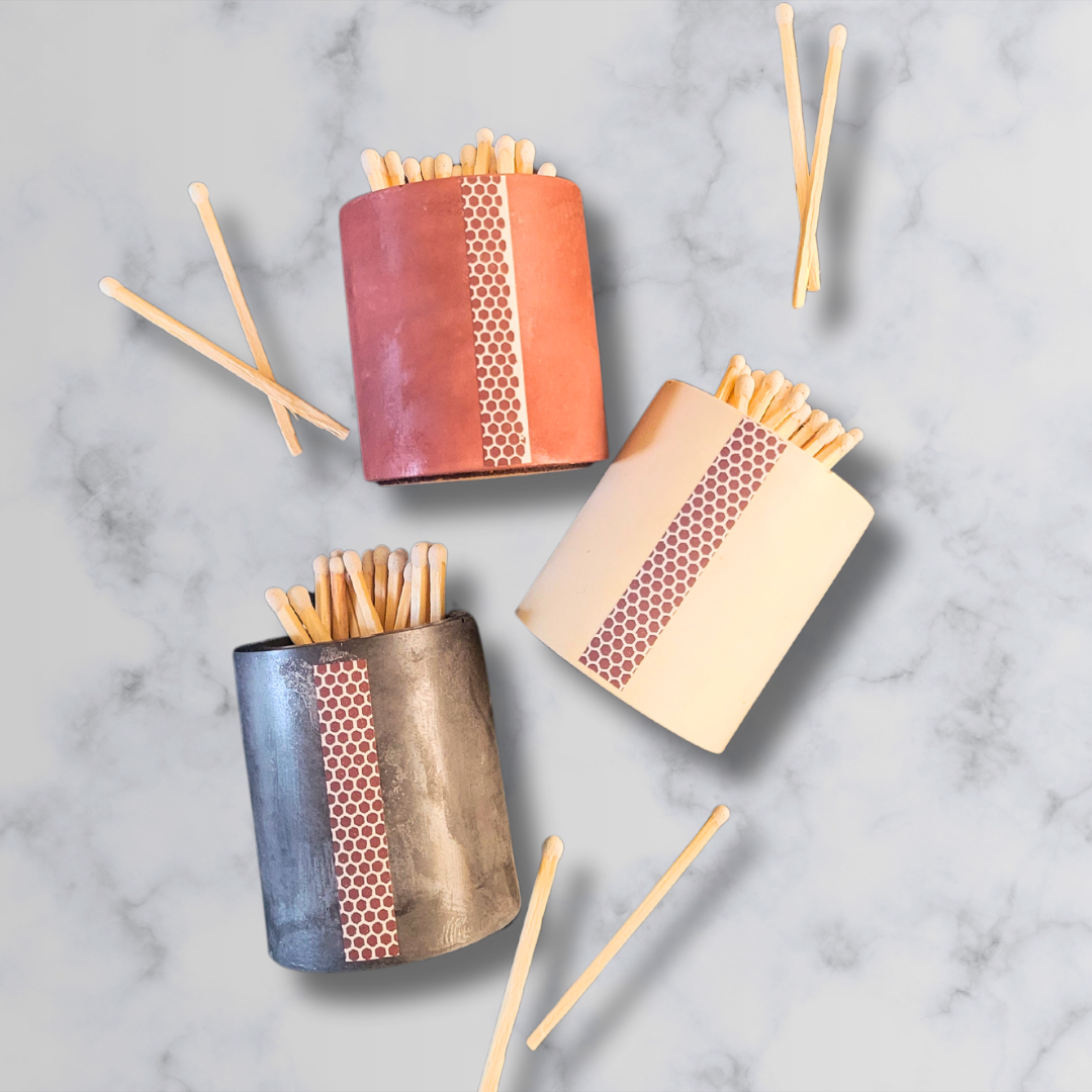 Matches + Holder