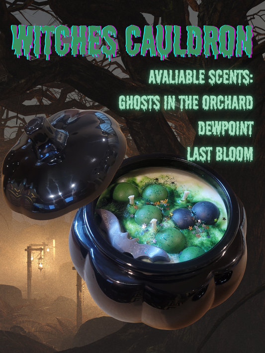 Witches Cauldron Candle