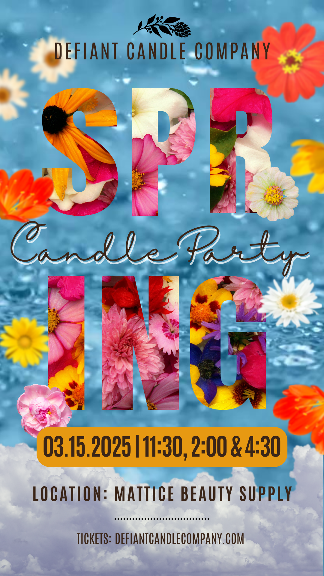 Spring Candle Party @Mattice Beauty Supply