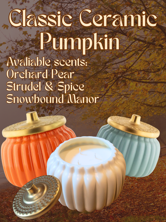 Classic Ceramic Pumpkin